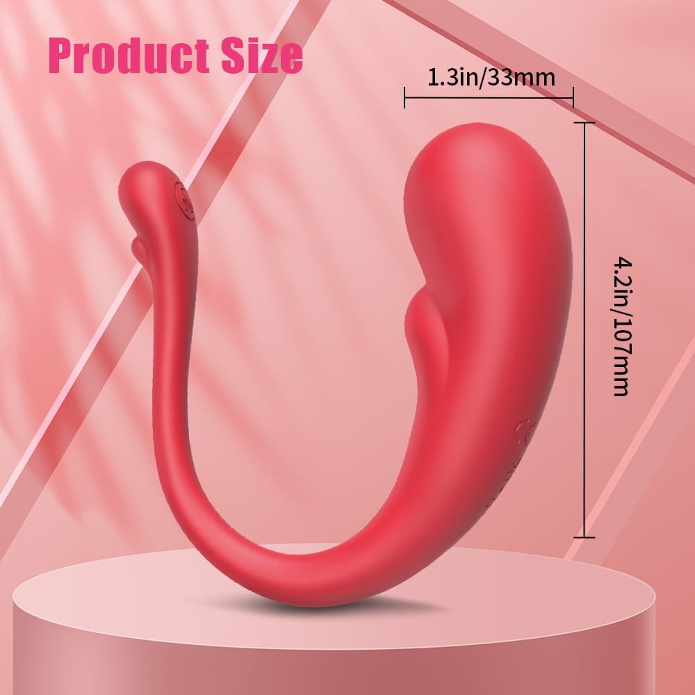 SilkyDot wearable egg compact size dimensions