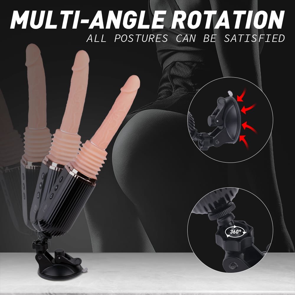 Vibration frequency settings of ThrustPro Mini dildo machine