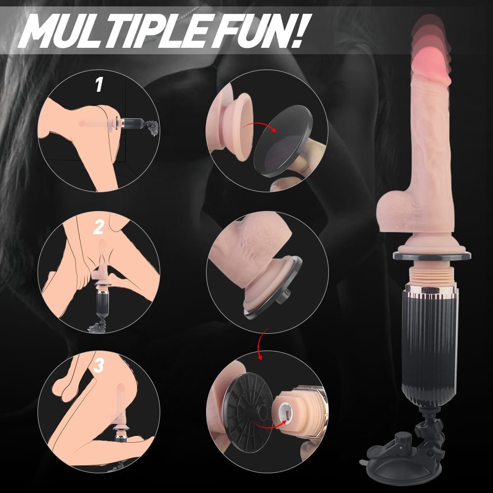 Portable storage of ThrustPro Mini compact sex machine