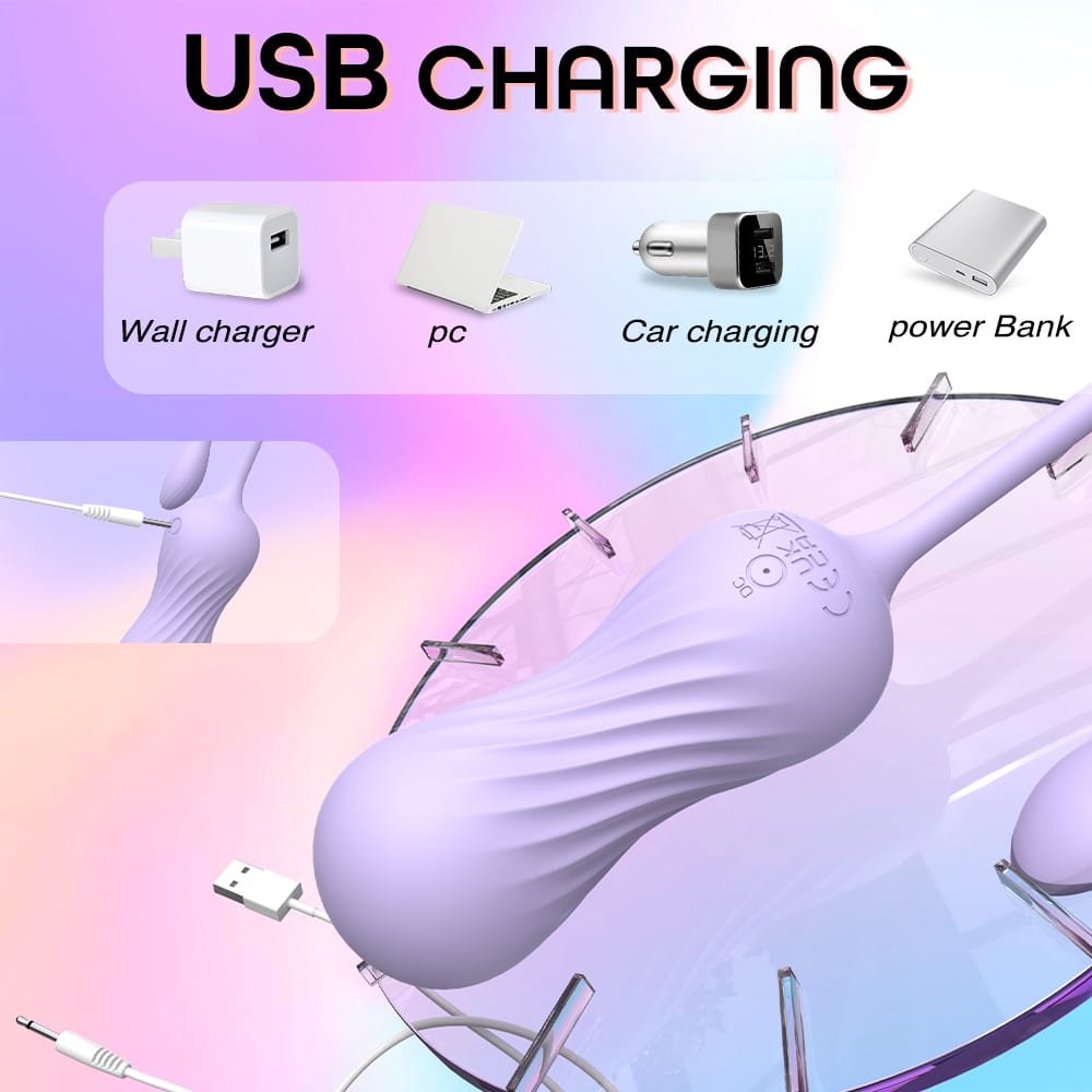 USB charging Twist Vibe wireless love egg