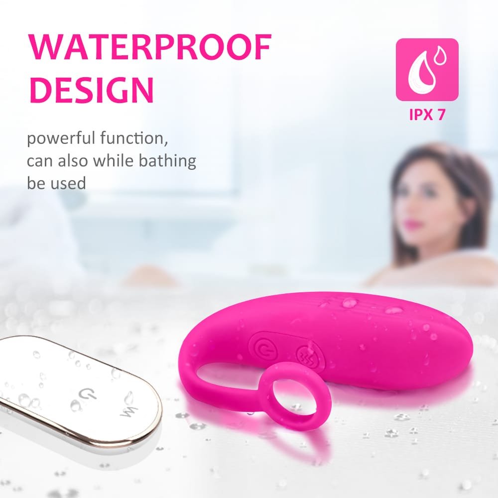 Size dimensions of whale-inspired remote vibrating egg