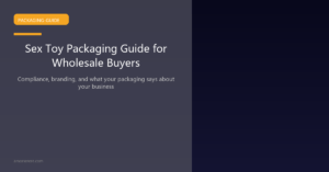 Sex toy packaging guide — OEM to retail packaging tiers for adult toy import buyers